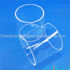 High Quality Optical Silica Fused Quartz Glass Tube/Pipe with High Temperature Resistant