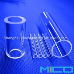 Fused Silica High Temperature Resistant High Purity Transparent Clear/Opaque Quartz Tube