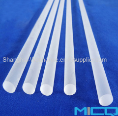 Customized High Purity Fused Silica Optical Quartz Glass Rod with High Light Transmittance