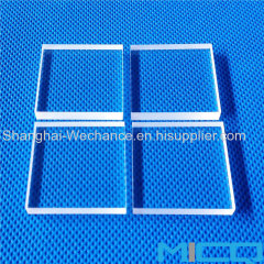 Customized High Light Transmission Fused Silica Quartz Plate Quartz Lens Quartz Glass Sheet Quartz Window