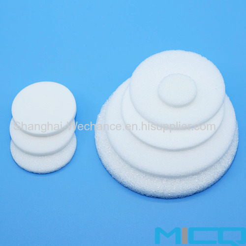 Different Size Customized Fused Silica Quartz Glass Frits Filter with Optional Porosity Quartz Sinters Porous