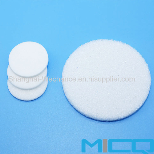 Customized Quartz Glass Frits Porous Glass Filter Plate Disc Quartz Sintered Filters high purity Silica