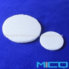 Customized Quartz Glass Frits Porous Glass Filter Plate Disc Quartz Sintered Filters high purity Silica