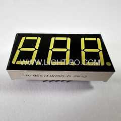 Ultra bright white 7 Segment LED Display 3 Digit 14.2mm common cathode for Temperature Controller