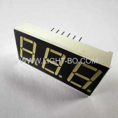 Ultra bright white 7 Segment LED Display 3 Digit 14.2mm common cathode for Temperature Controller