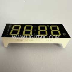 T120C Ultra Bright White 7 Segment LED Display 4 Digit Common cathode for 6 Key Oven Timer Controller