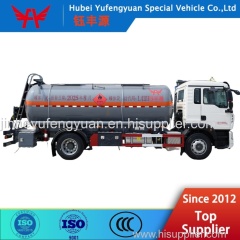 Dongfeng Jiefang HOWO 4X2 6X2 6X4 8X4 Chemical Tanker Corrosive Materials Tank Truck