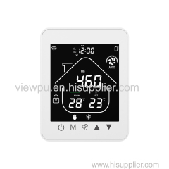 Newest European Thermostat with CO2 and PM2.5 Sensors Modbus Smart Controller Thermostat