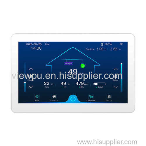 WIFI TUYA App Control HVAC System Controller Smart Controller for heat recovery ventilation unit