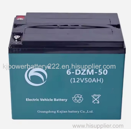 E-bike battery 6-DZM-50 12V 50Ah E-Bike Battery sealed Electric Bike Battery