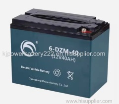 E-bike battery 6-DZM-40 12V 40Ah Battery E-bike Lead Acide Battery VRLA Maintain Free