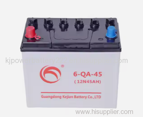 Car battery 6-QA-45 12V 45AH Dry Charged Car Starting Auto Battery