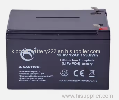 LiFePO4 12V 12Ah Prismatic LFP Rechargeable Battery UPS Energy Storage