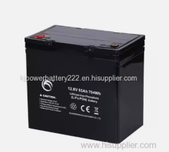 LifePo4 12.8V 55AH Rechargeable Lifepo4 Lithium Ion Phosphate Batteries