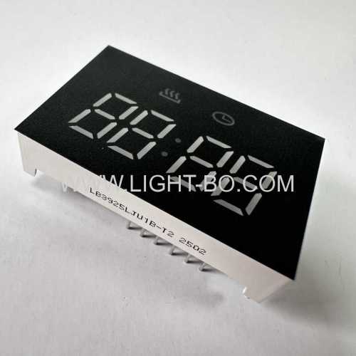 Low cost Suer bright Green 7 Segment LED Display 4 Digit common cathode for Gas Cooker Timer