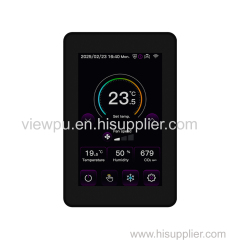 4.3 Inch LCD Color Screen Smart Controller with Tuya WiFi Used for Floor Heating Digital Thermostat