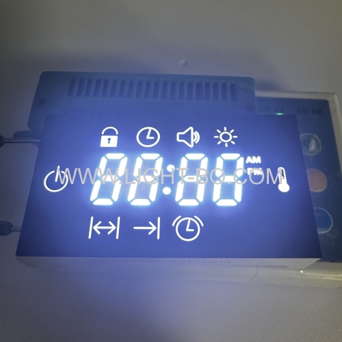 4 digit display;4 digit 7 segment;7 segment; led dsplay;white led display;white timer display;oven display LED