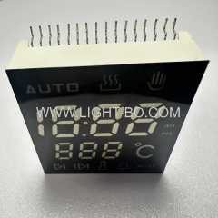 Customized Ultra bright White 7 Segment LED Display Module Common cathode for Oven Timer 46*52mm