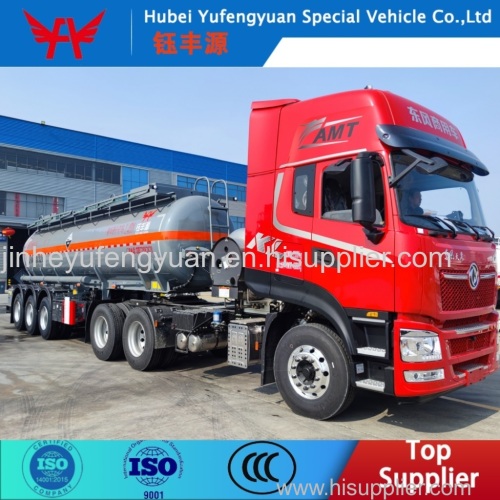 Dongfeng Standard 4X2 Chassis 40cbm Sulfuric Tank Truck Chemical Tanker Truck