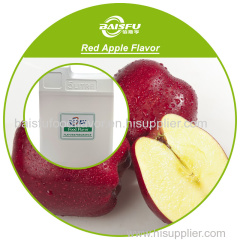 Red apple flavor is sweet