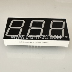 Low current Pure Green 7 Segment LED Display 20.3mm common cathode for Temperature Controller