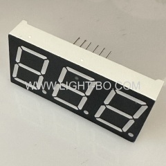 Low current Pure Green 7 Segment LED Display 20.3mm common cathode for Temperature Controller