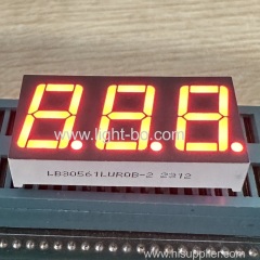 High bright Red 0.4inch Triple Digit LED Display 7 Segment Common Anode for Voltage Meter