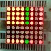 3mm Amber LED DOT Matrix