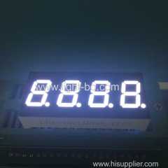 Ultra White 4 Digit 0.4inch 7 Segment LED Display Common Cathode for Instrument Panel