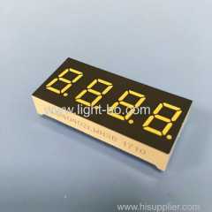 Ultra White 4 Digit 0.4inch 7 Segment LED Display Common Cathode for Instrument Panel