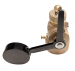 Marine Self-Closing Bronze Plug Valve Threaded/Flanged Connection PN16/Class 150 Corrosion-Resistant