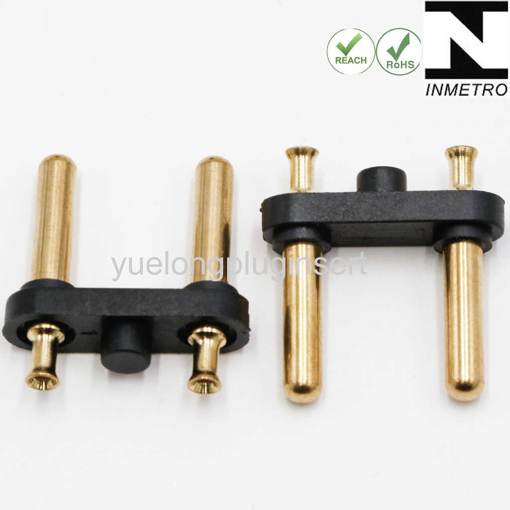 Brazil 2Pins Solid Plug insert