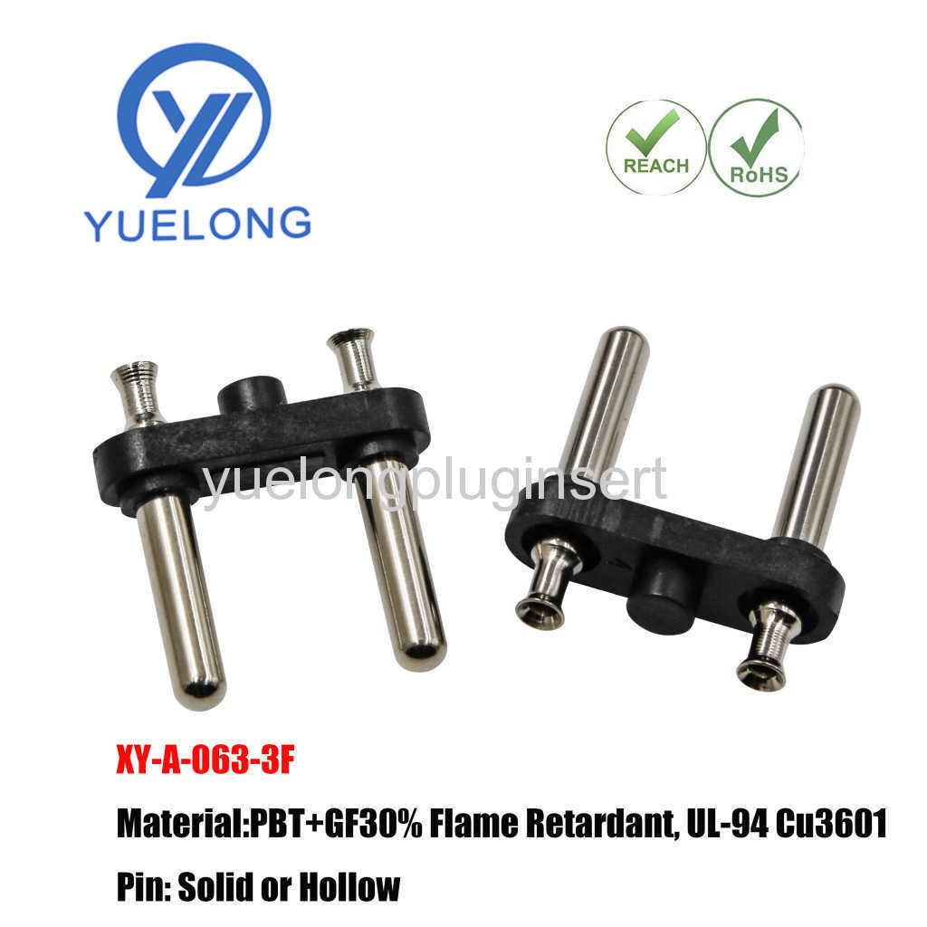 Brazil 2pins insulation Plug insert