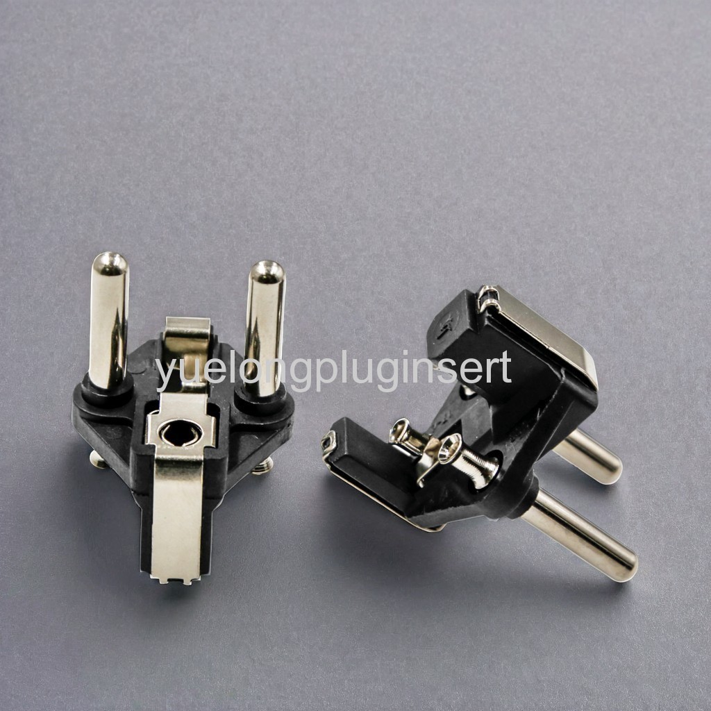 French/Germany VDE Plug Insert for Cable Production