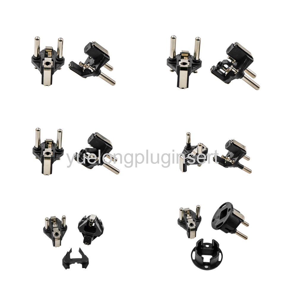 French/Germany VDE Plug Insert for Cable Production