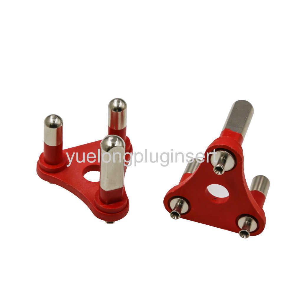 High-Performance South Africa Plug Insert with Nickel-Coated Pins