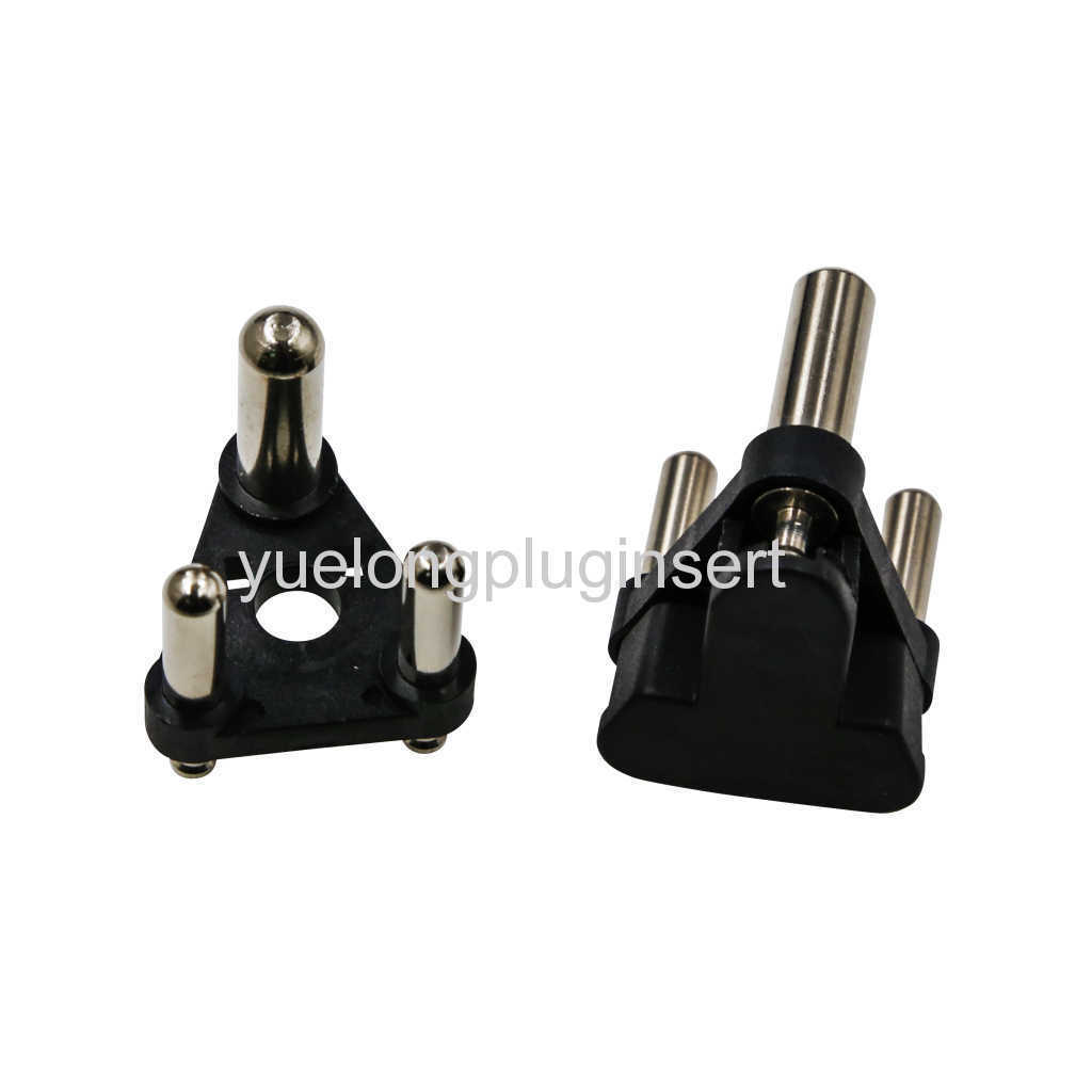 Flame-Retardant South Africa Plug Insert with UL94 V-0 Rating