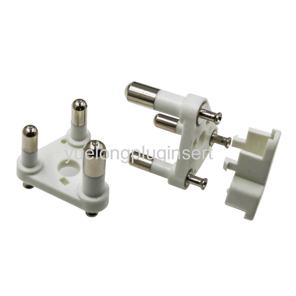 Flame-Retardant South Africa Plug Insert with UL94 V-0 Rating