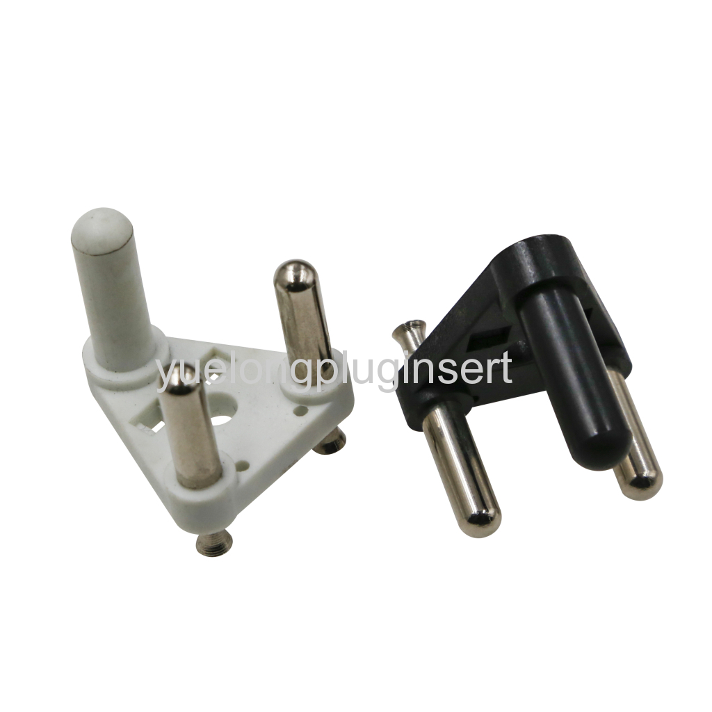 South Africa Plug Insert with Solid Pins for Power Tools (SABS Compliant)