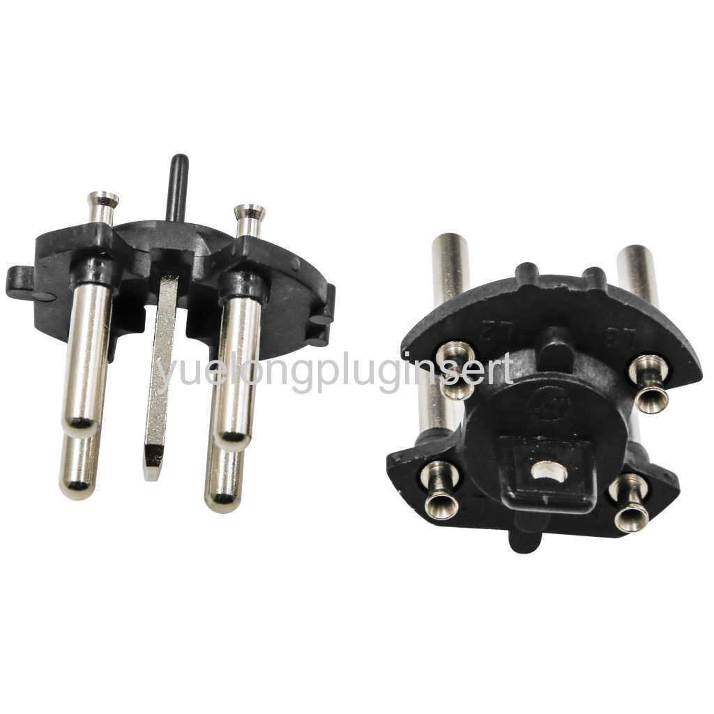 Xy-a-002 4.0mm European 2pins Plug Insert VDE RoHS