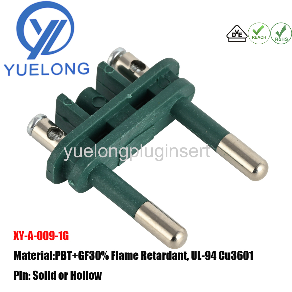 Three Pins Italy Plug Insert White