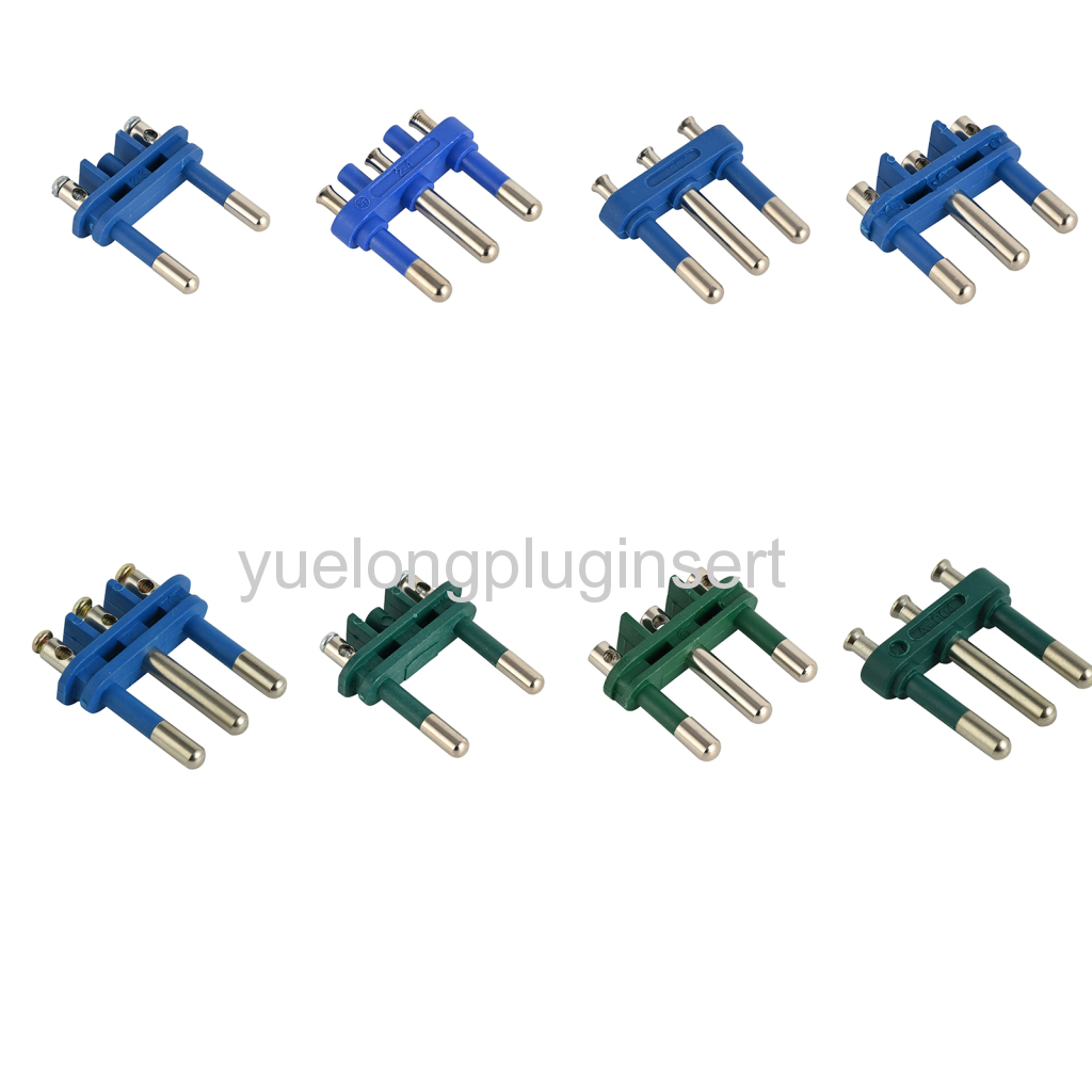3pins Italy Plug Insert RoHS Imq
