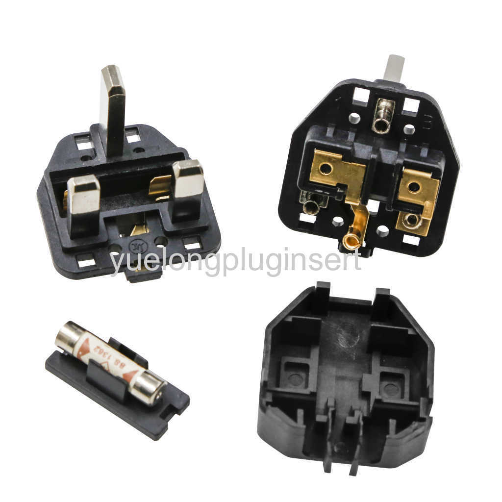 UK Style Plug Insert for BS 1363 Sockets