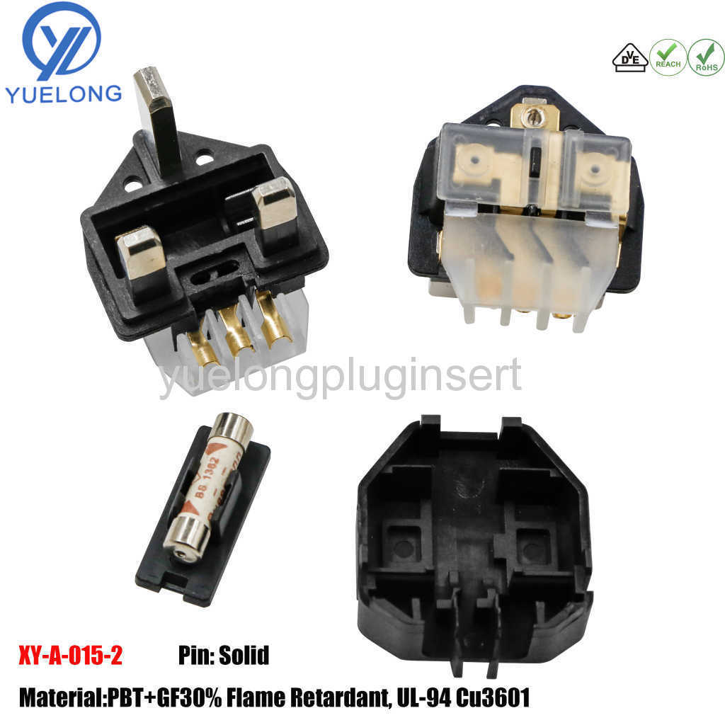 UK Style Plug Insert for BS 1363 Sockets