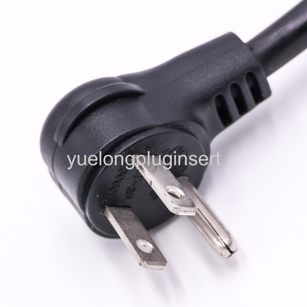 NEMA 2Pins Plug Power Cable