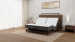 Zero Clearance Wireless Remote Upholstered Multi-functional Okin Motor Massage Electric Bed