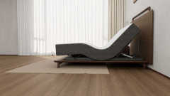 Zero Clearance Wireless Remote Upholstered Multi-functional Okin Motor Massage Electric Bed