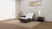 Zero Clearance Wireless Remote Upholstered Multi-functional Okin Motor Massage Electric Bed