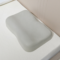 Rolled Compressed Anti-Bacterial Bamboo Charcoal Gel Infused Memory Foam Pillow Into a Box