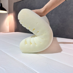 Soft Orthopedic Nature Cool Massage Adjustable Cervical Memory Foam Pillow with Spandex Cover